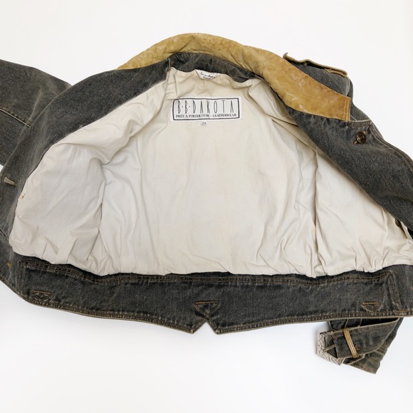 VINTAGE BB DAKOTA JEANS JACKET - Picture 9 of 11